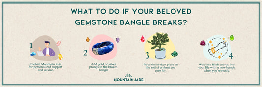 What to Do If Your Beloved Gemstone Bangle Breaks?