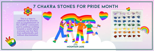 7 Chakra Stones for Pride Month: Enhance Your Healing & Meditation Journey🌈✨