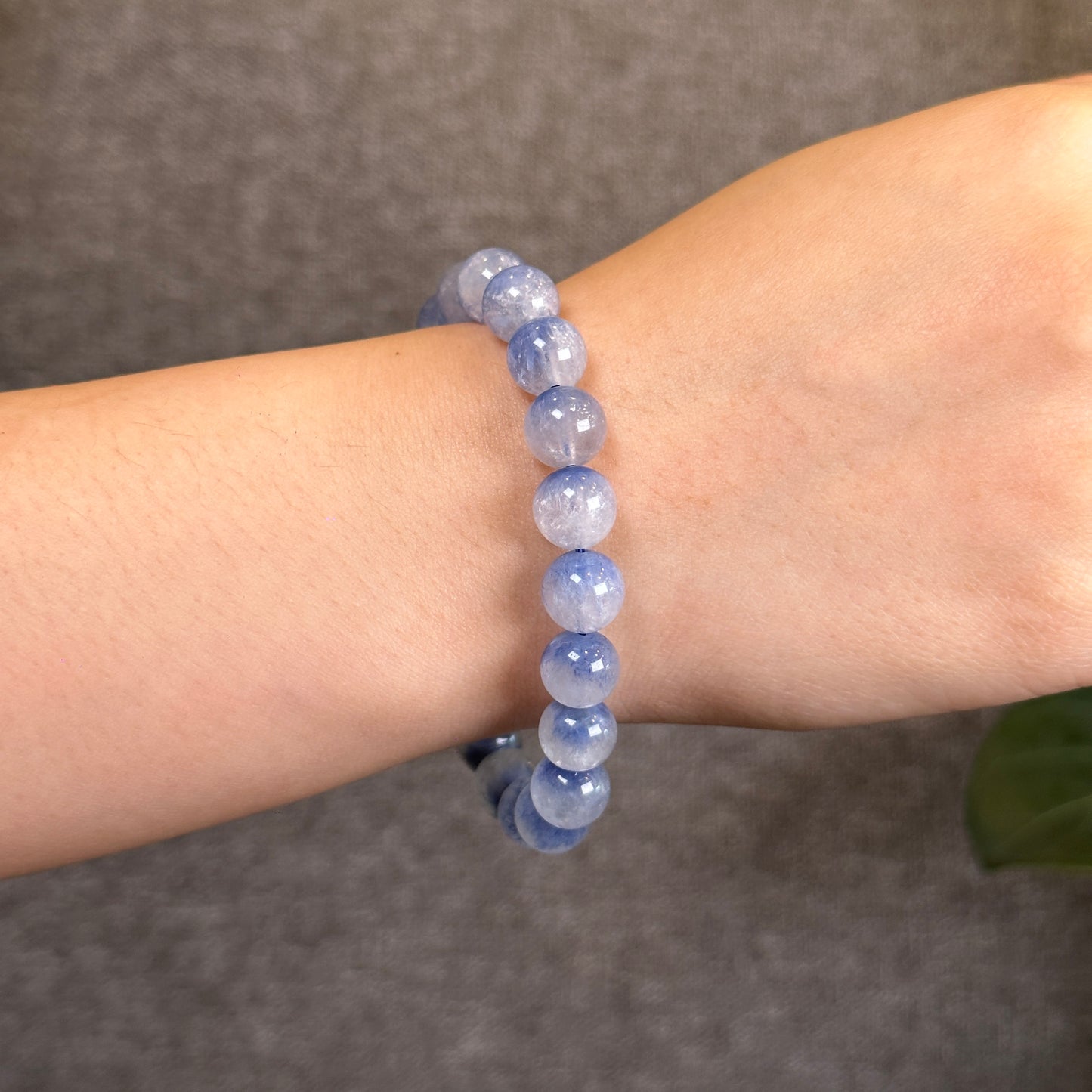 Natural Dumortierite Bracelet Size 9 mm