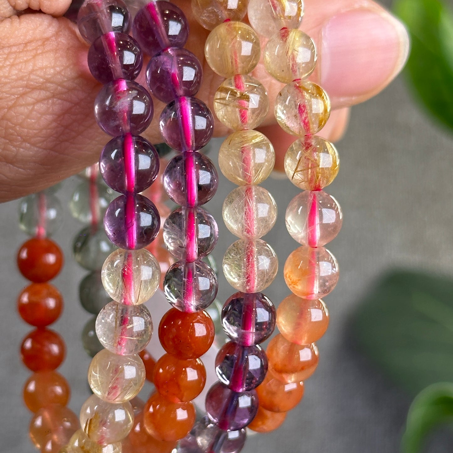 Rainbow Quartz Bracelet Size 7-8 mm