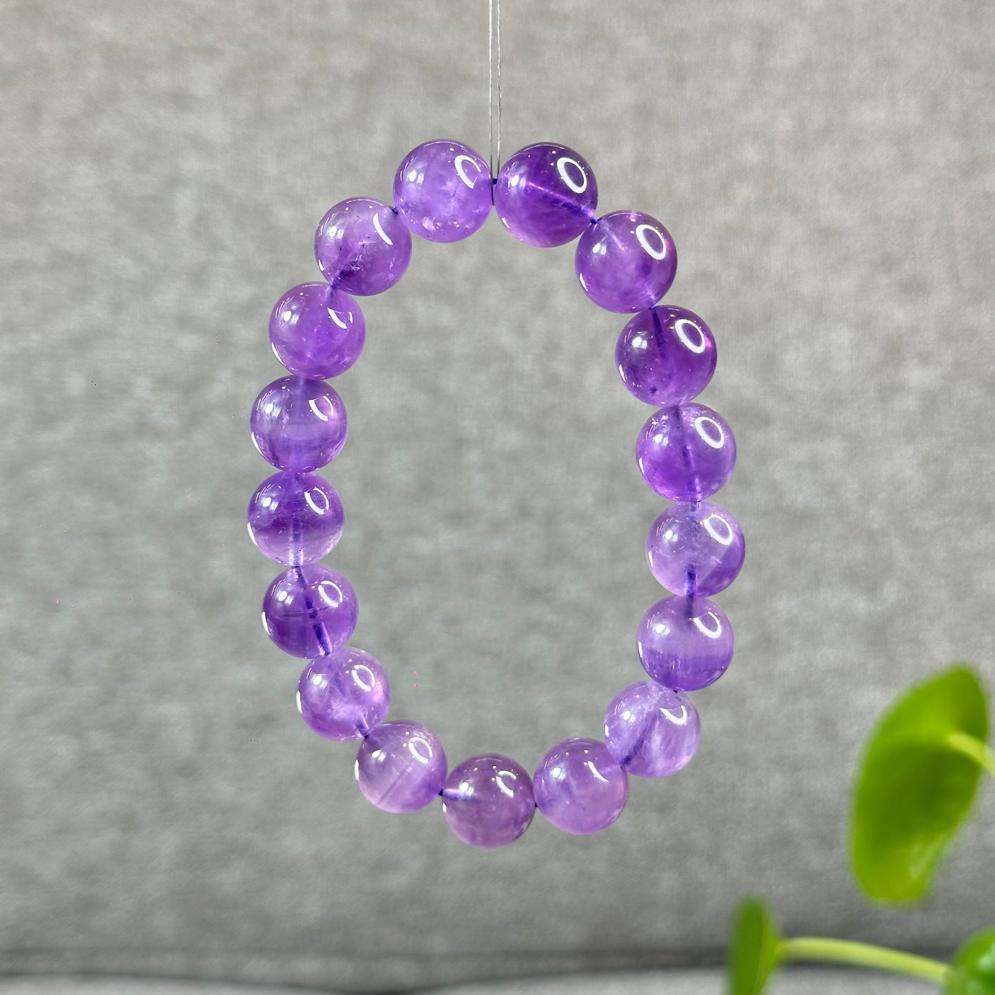 Natural Amethyst VIP Bracelet Size 12.3 mm