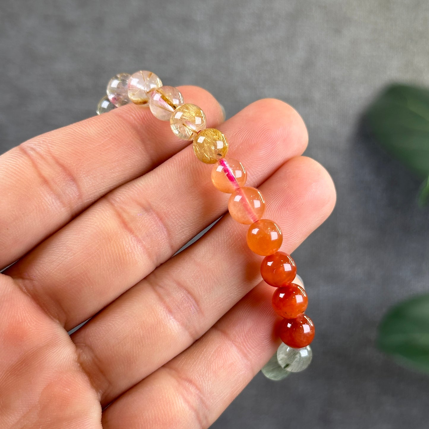 Rainbow Quartz Bracelet Size 7-8 mm