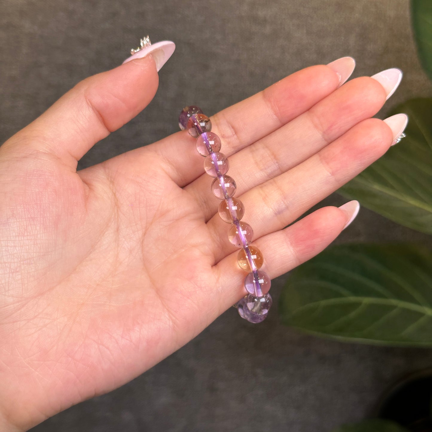 Natural Ametrine Bracelet Size 8 mm
