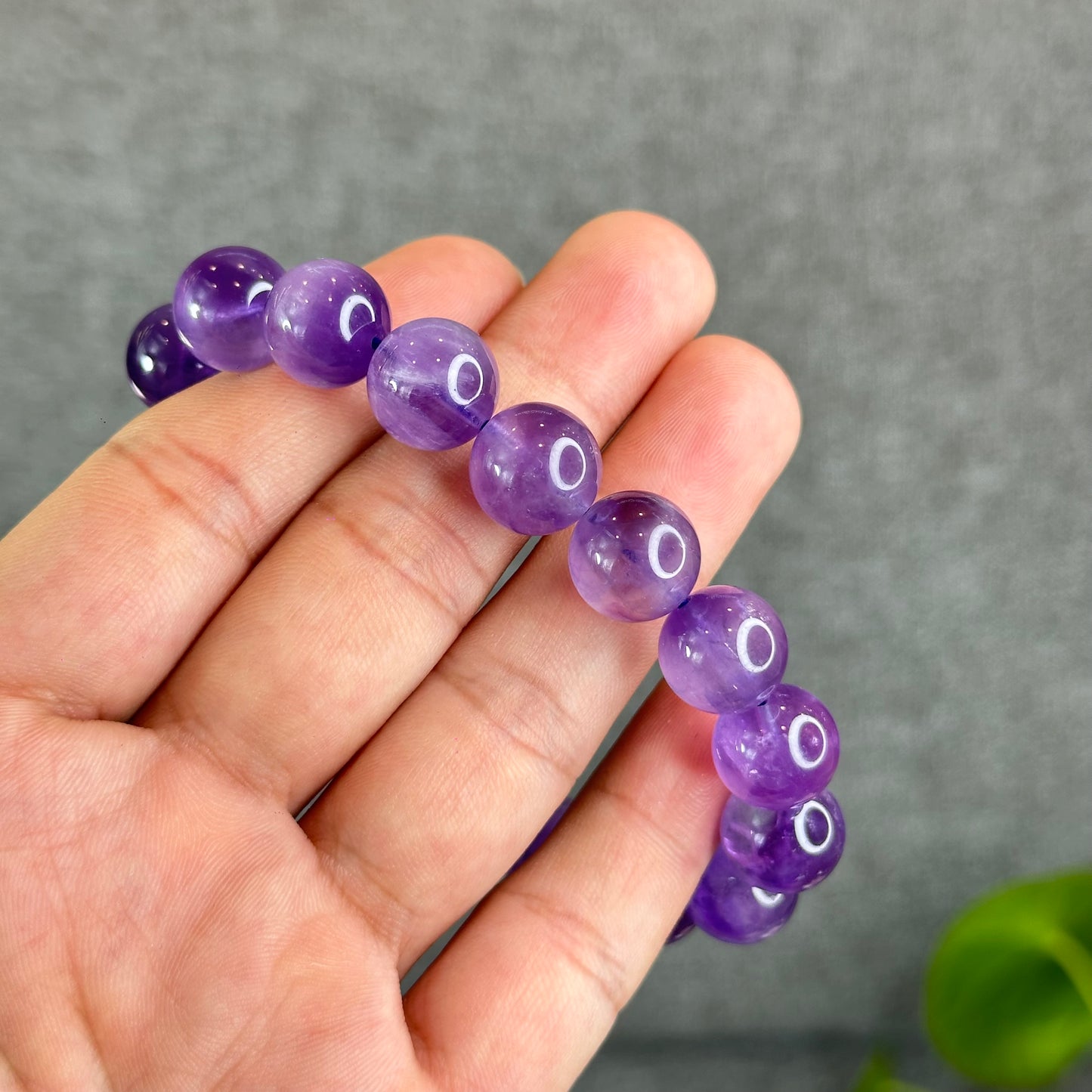 Natural Amethyst VIP Bracelet Size 12.3 mm