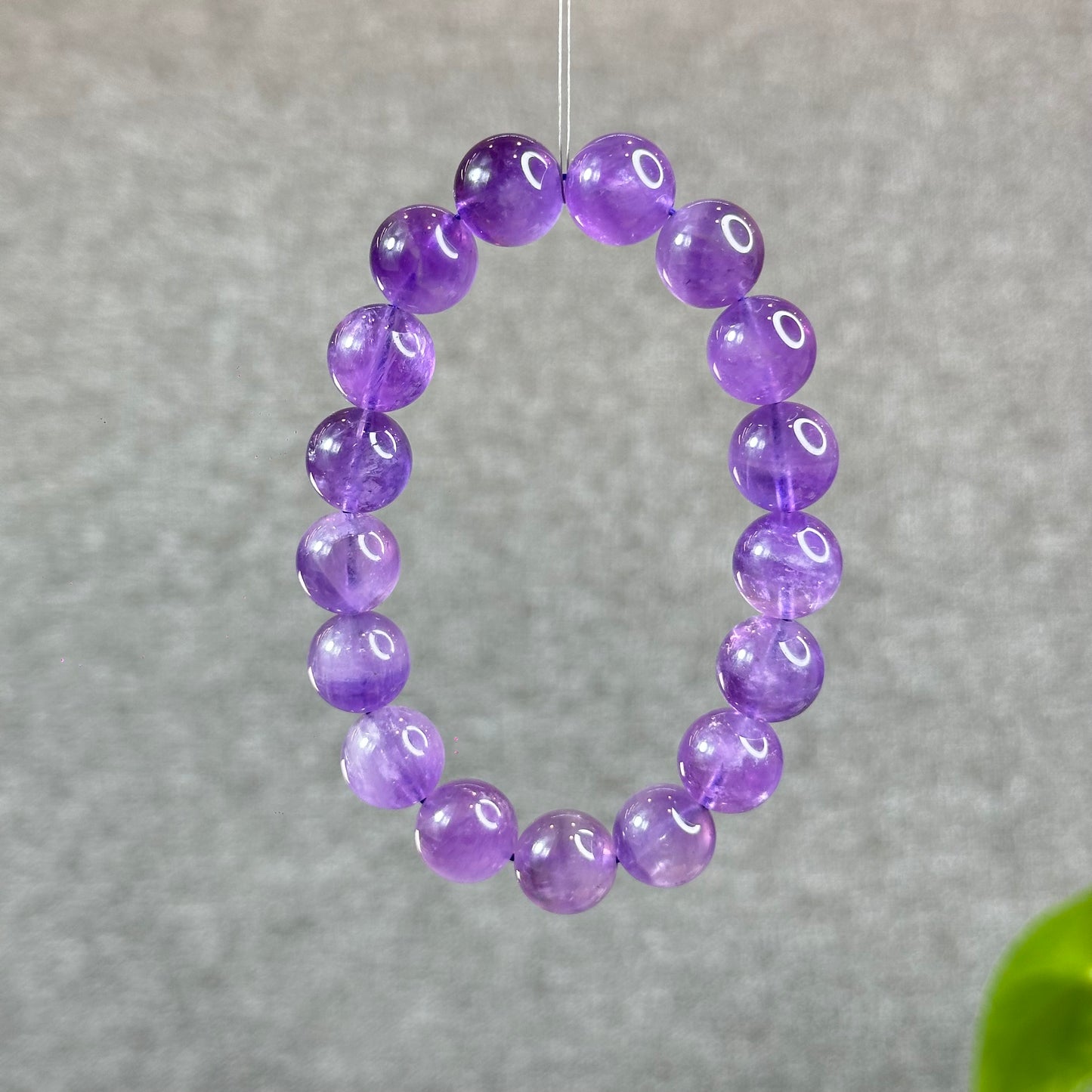 Natural Amethyst VIP Bracelet Size 12.3 mm