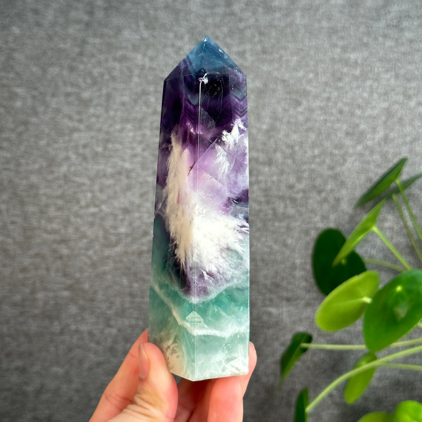Natural Fluorite Tower