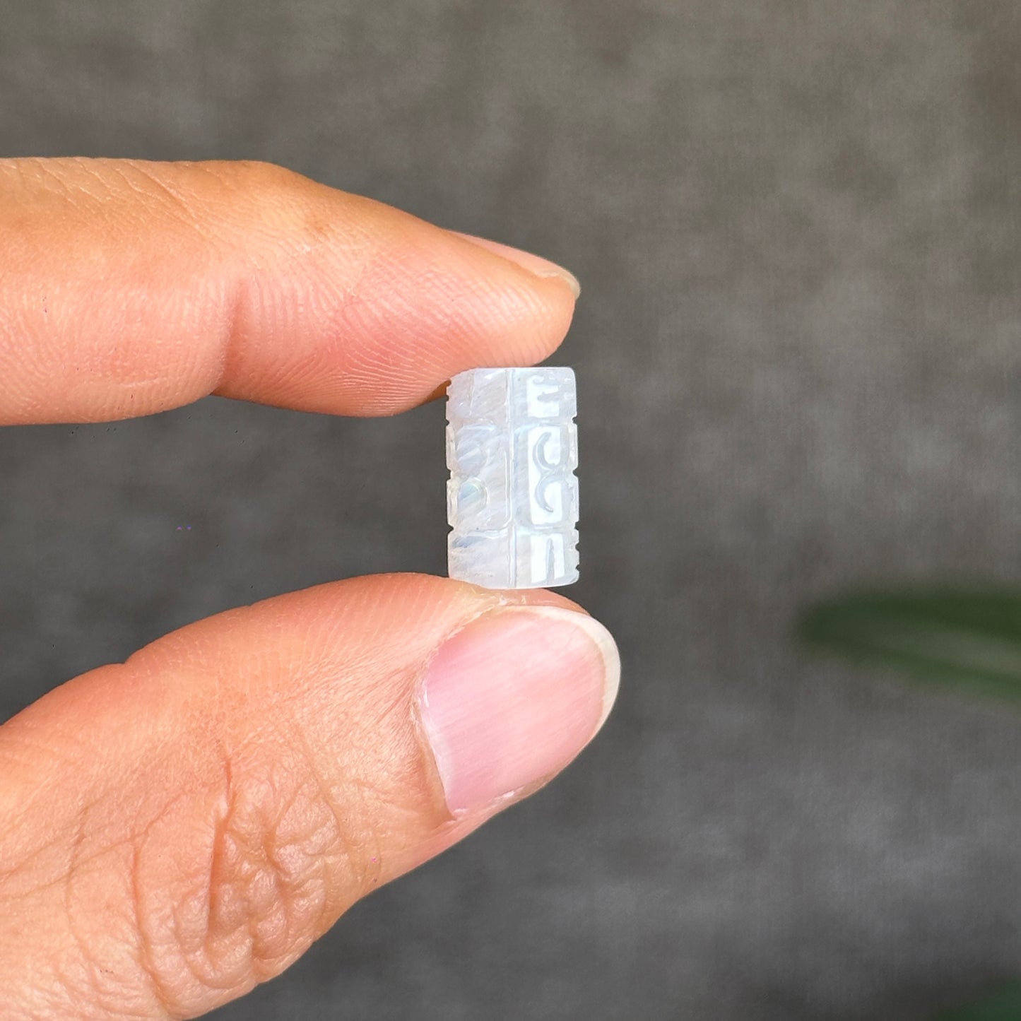 Lu Thong Natural Moonstone Charm