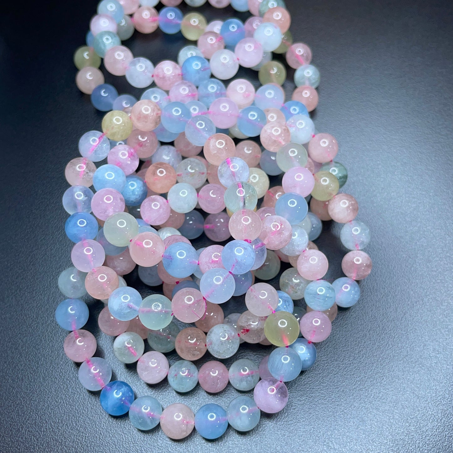 Natural Beryl Bracelet Size 10 mm