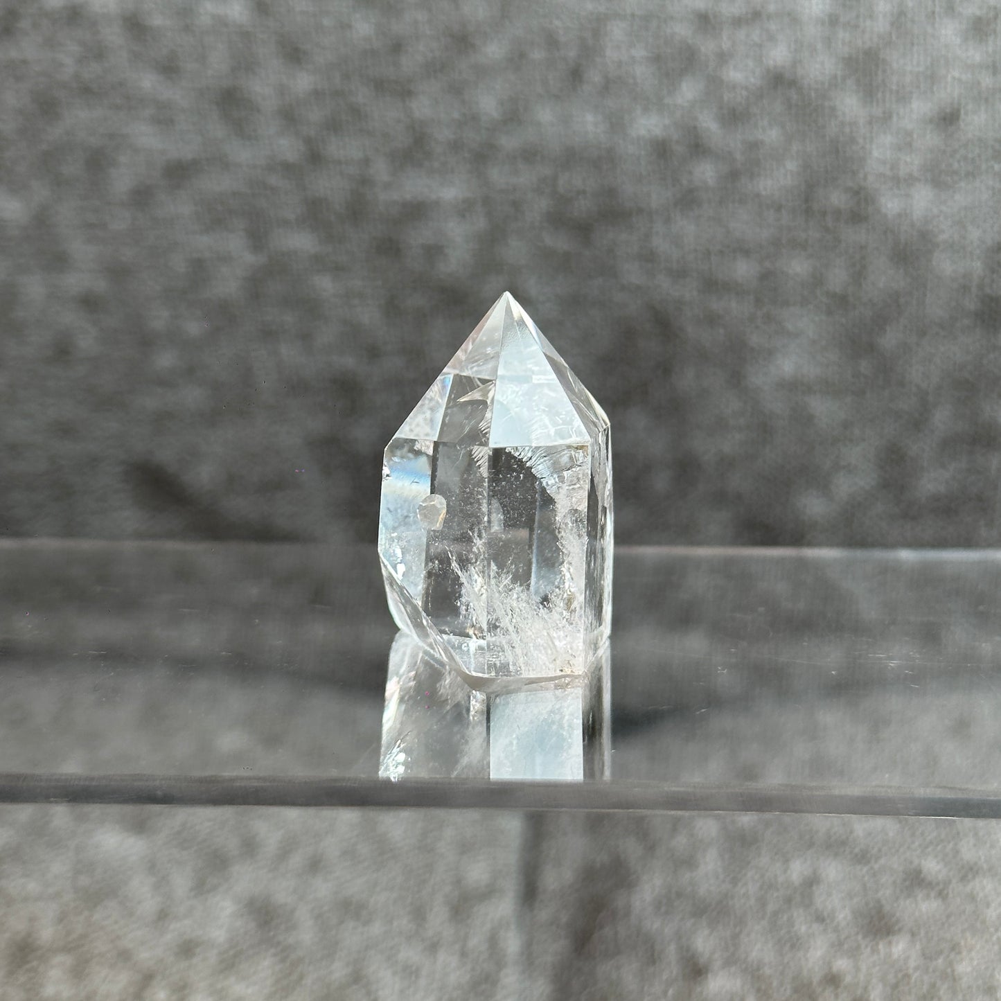 Natural Clear Quartz Tower