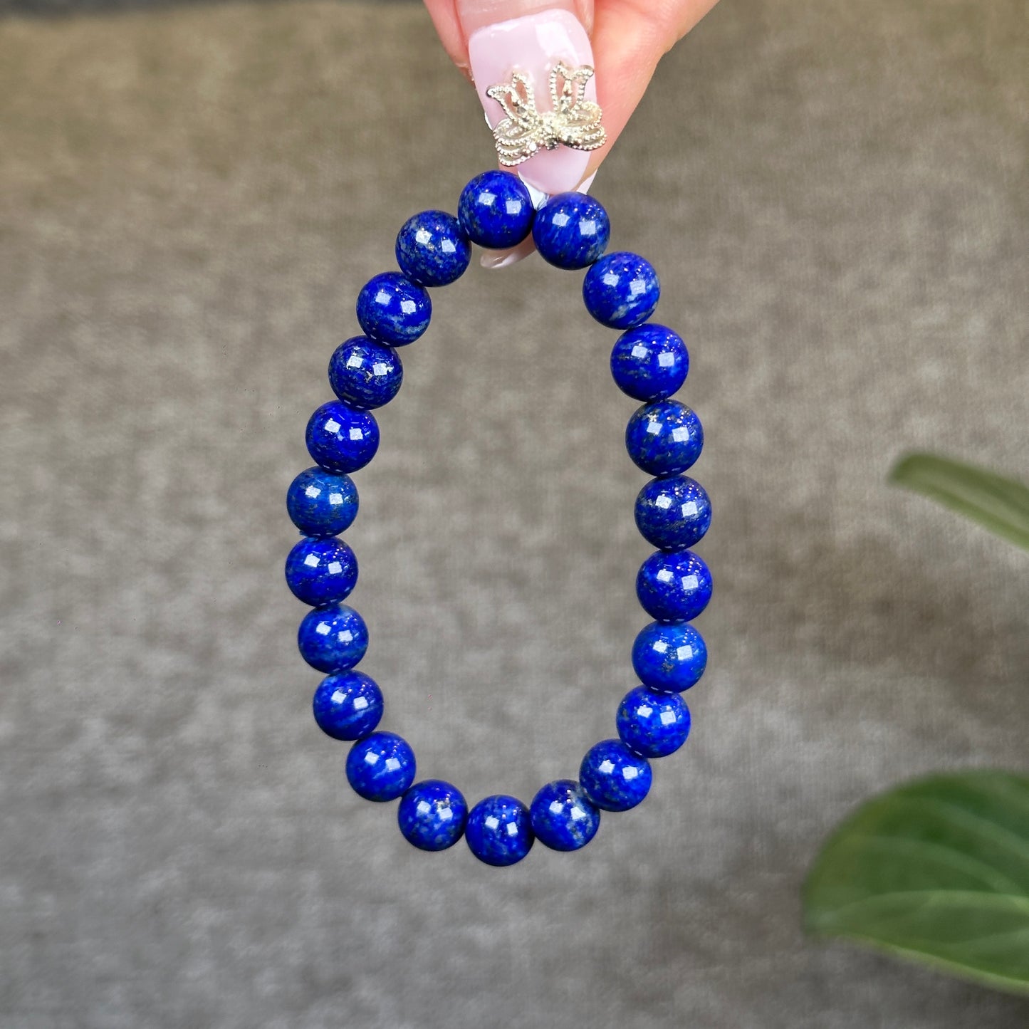 Natural Lapis Lazuli Bracelet Size 8 mm