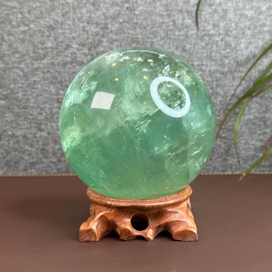Natural Fluorite Sphere 2.23 Kg