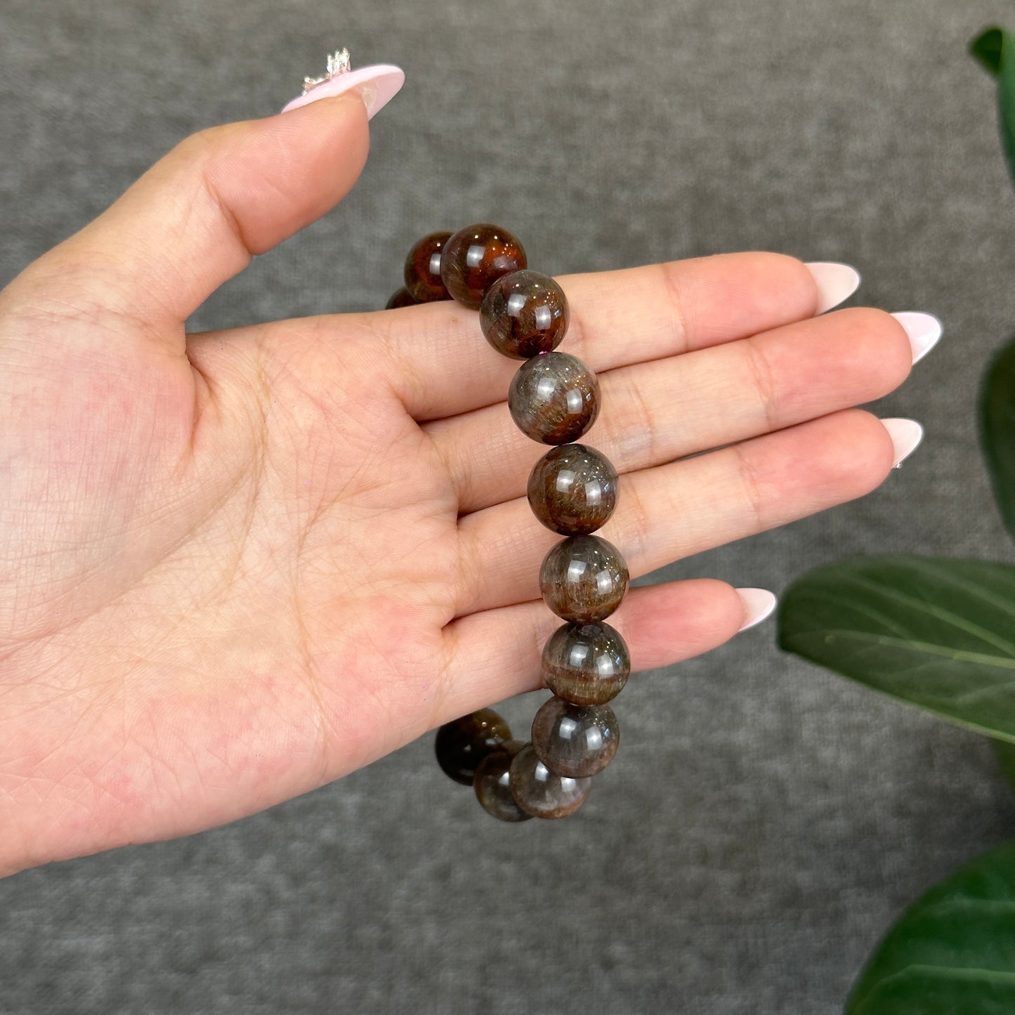 Natural Auralite Bracelet Size 12.4 mm