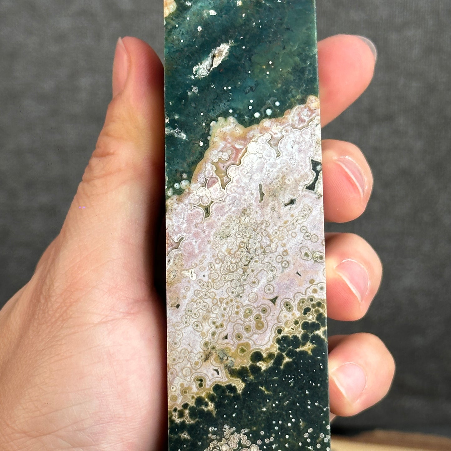 Natural Ocean Jasper Tower