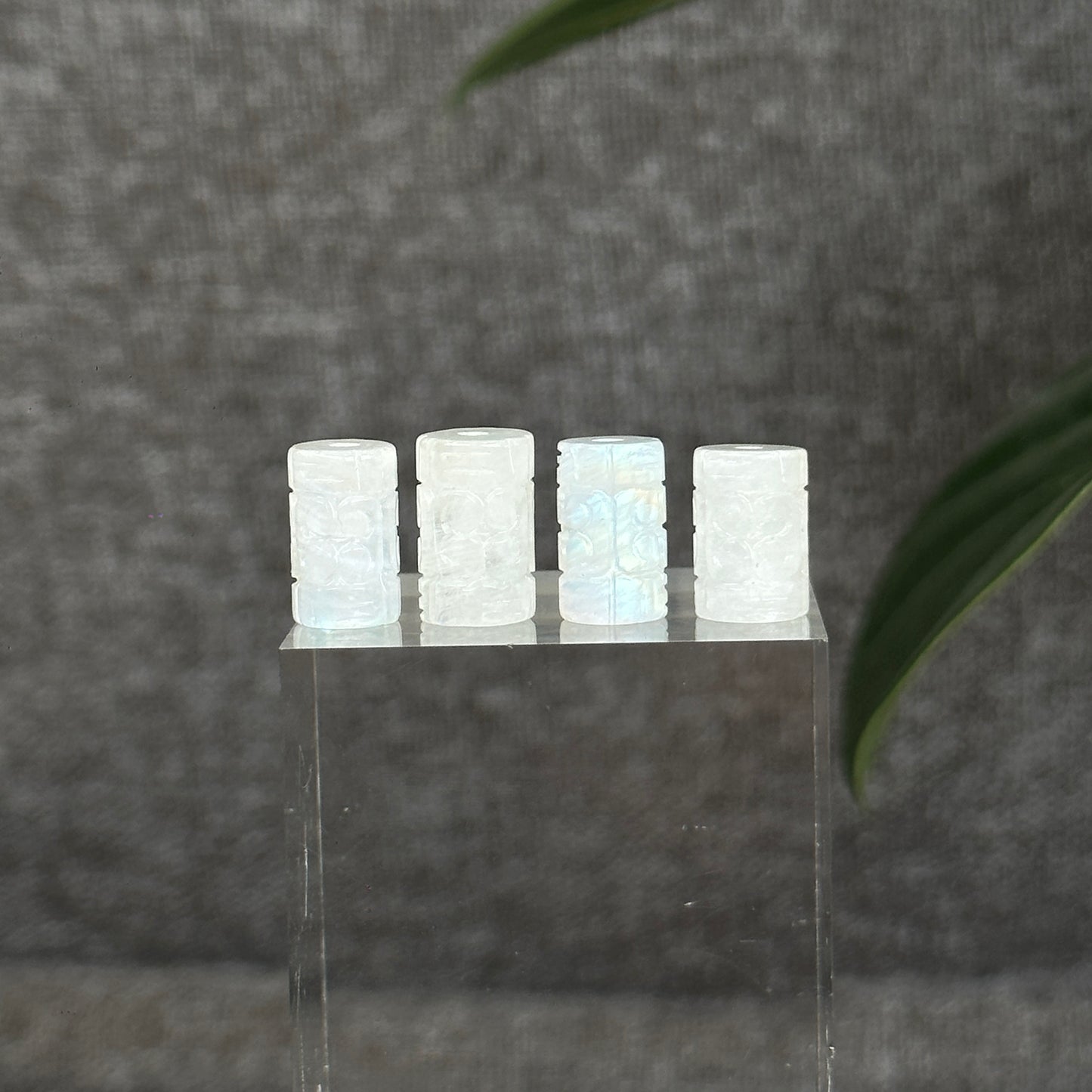 Lu Thong Natural Moonstone Charm