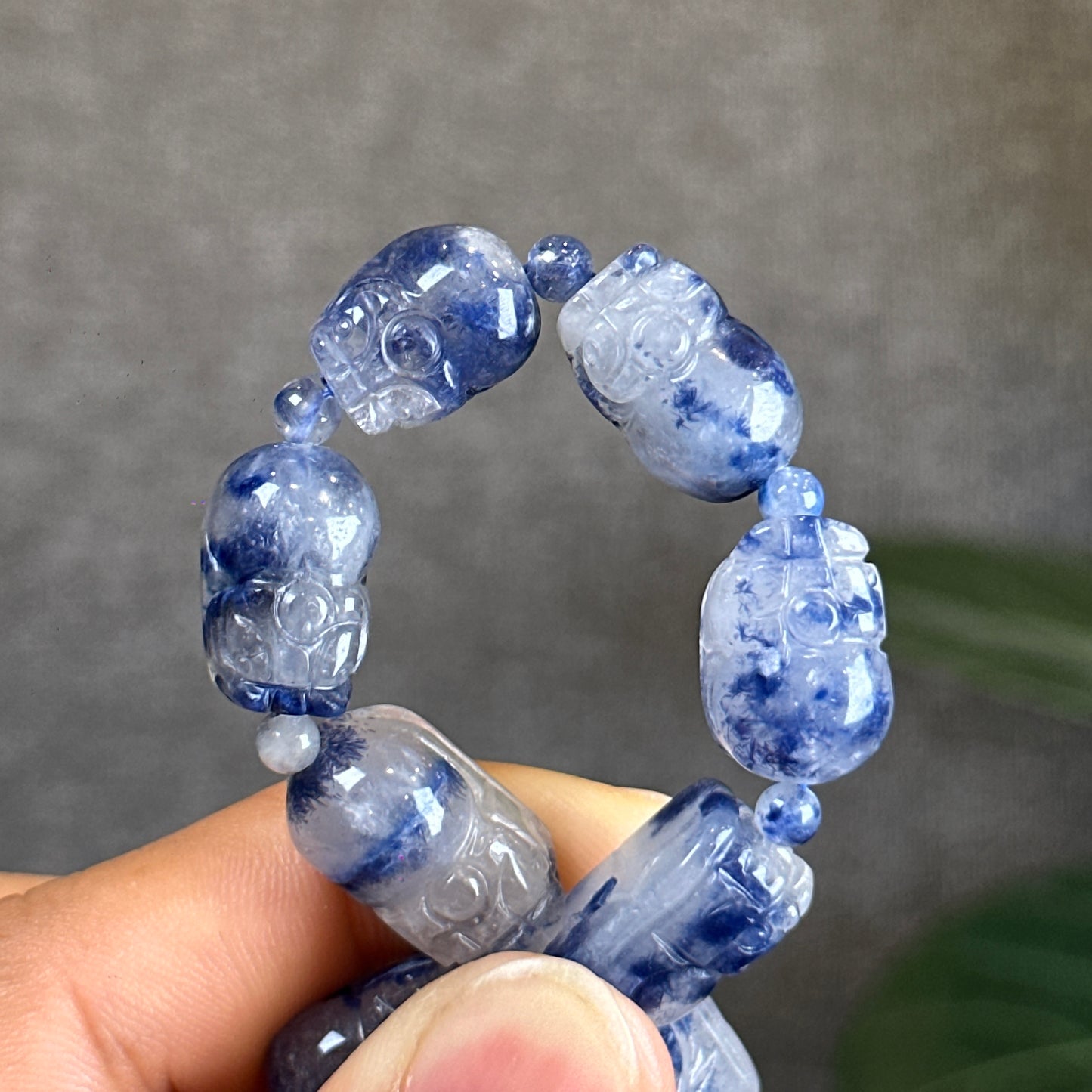 Bracelet Dumortiérite Pixiu
