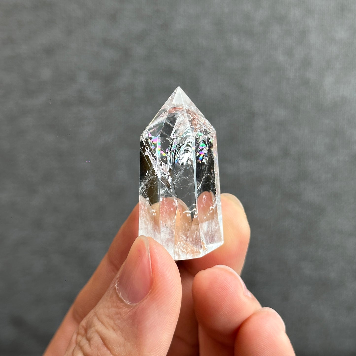 Natural Clear Quartz Tower