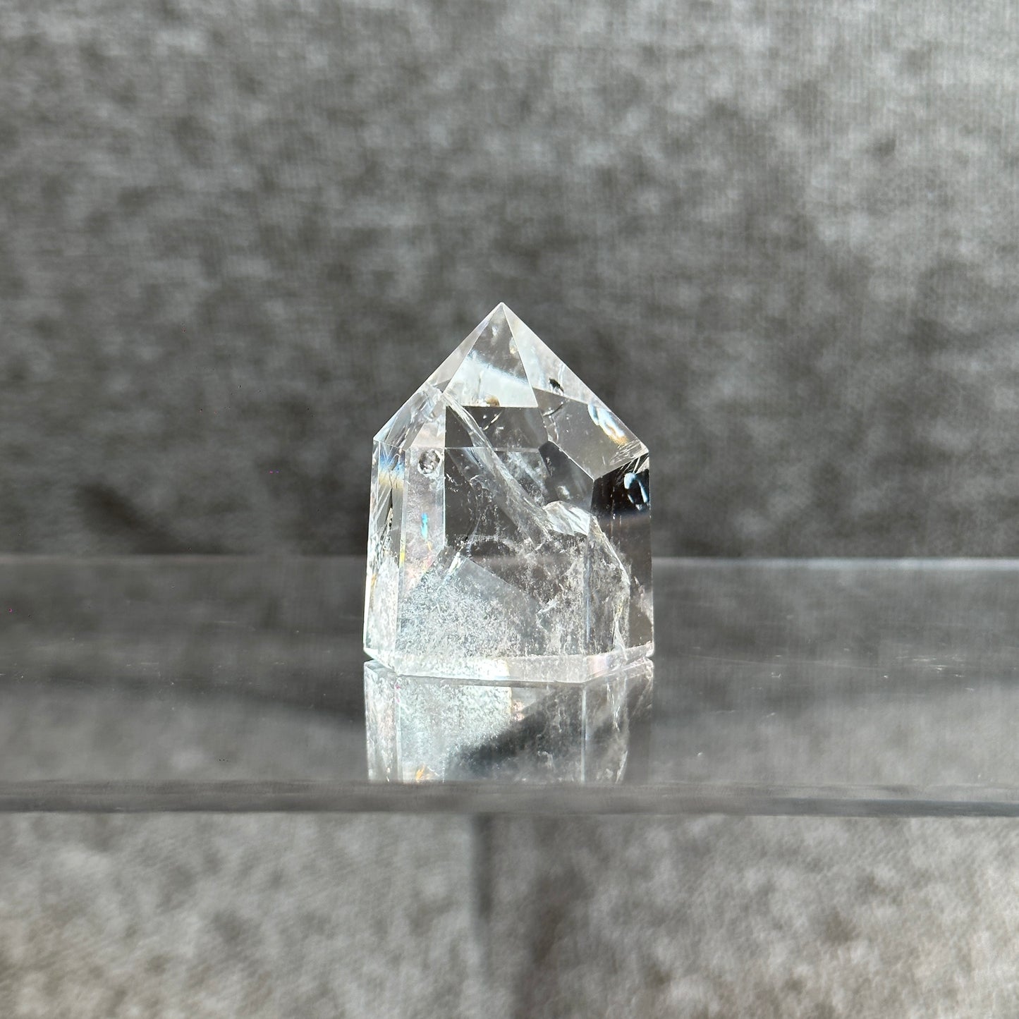 Natural Clear Quartz Tower