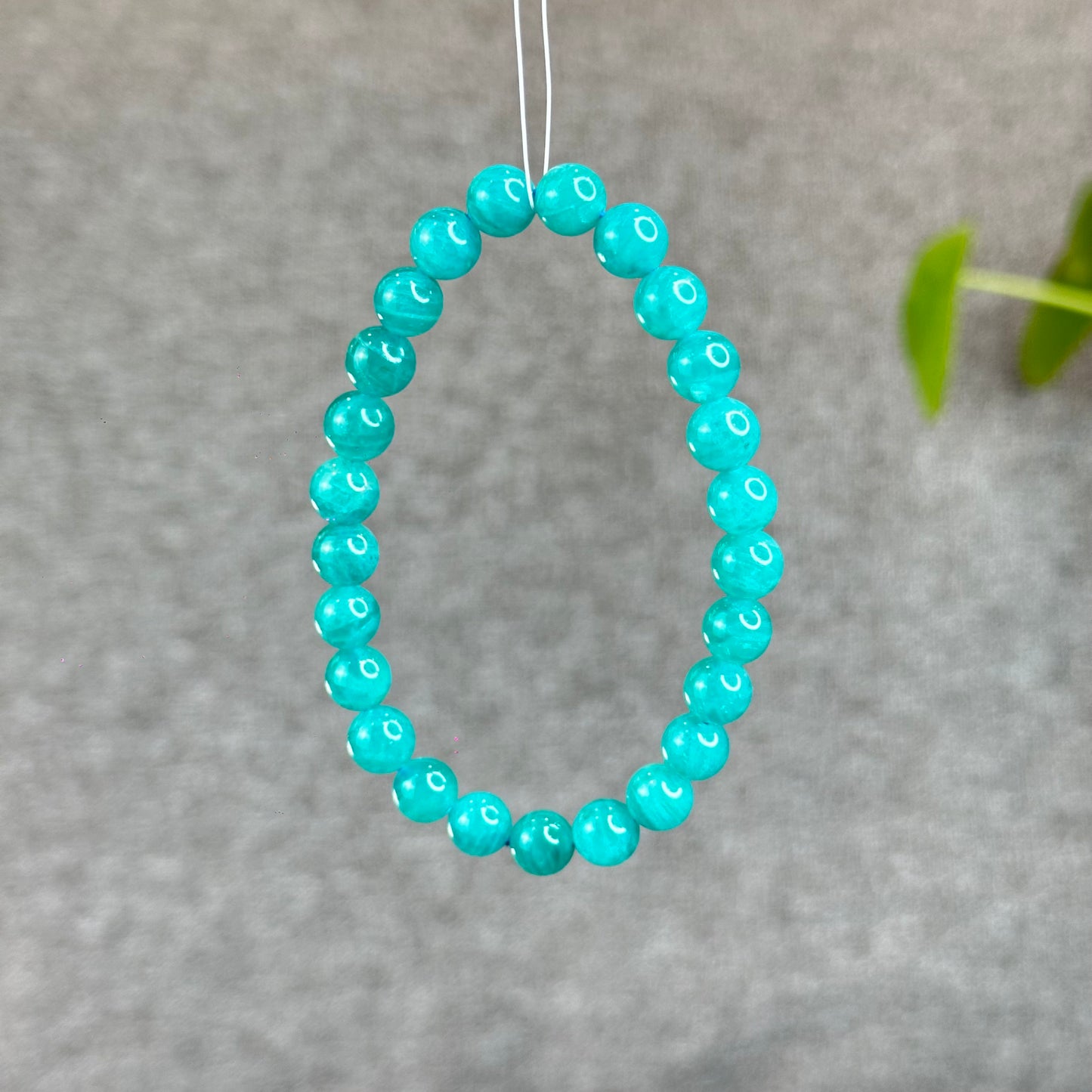 Natural Amazonite Bracelet 7.5 mm