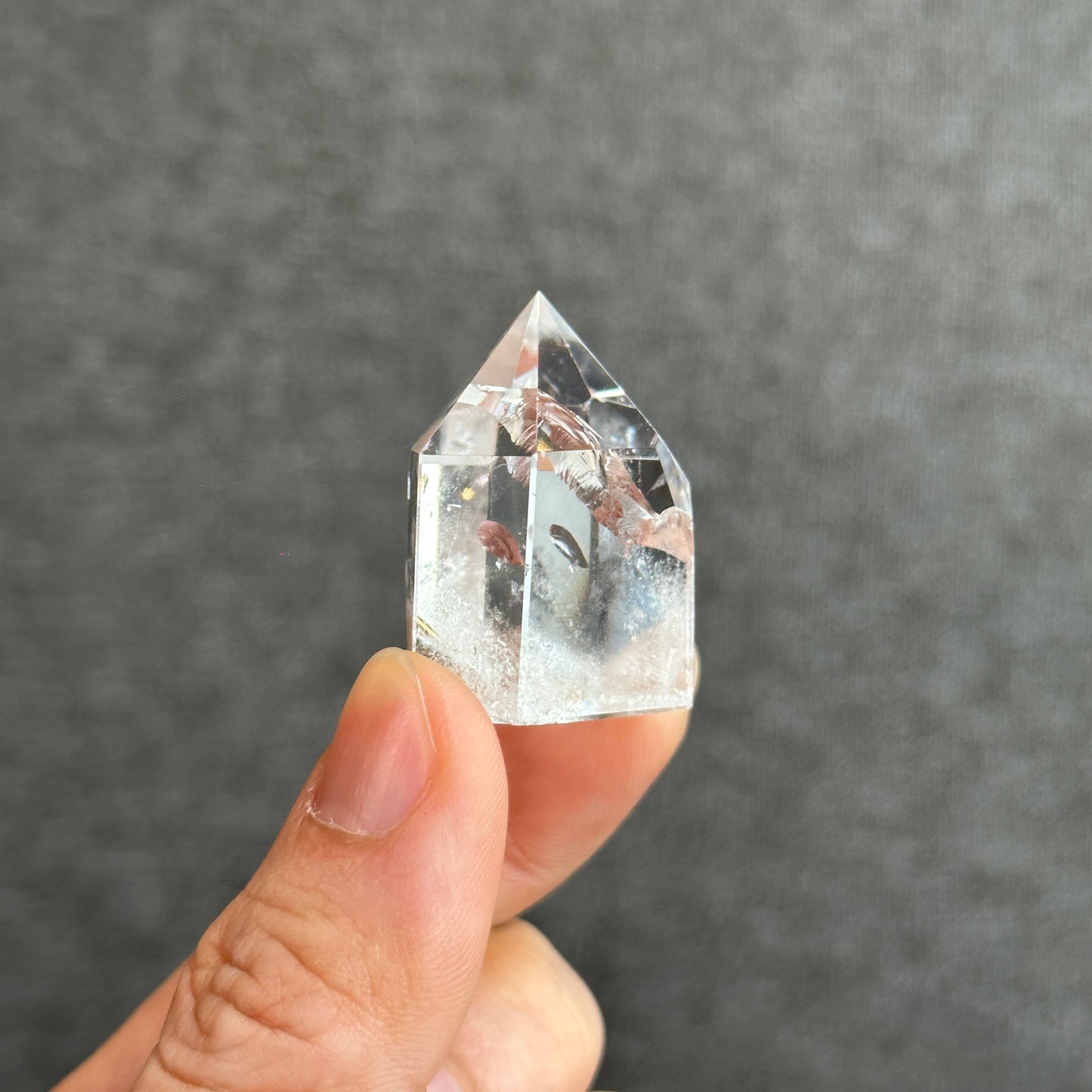 Natural Clear Quartz Tower