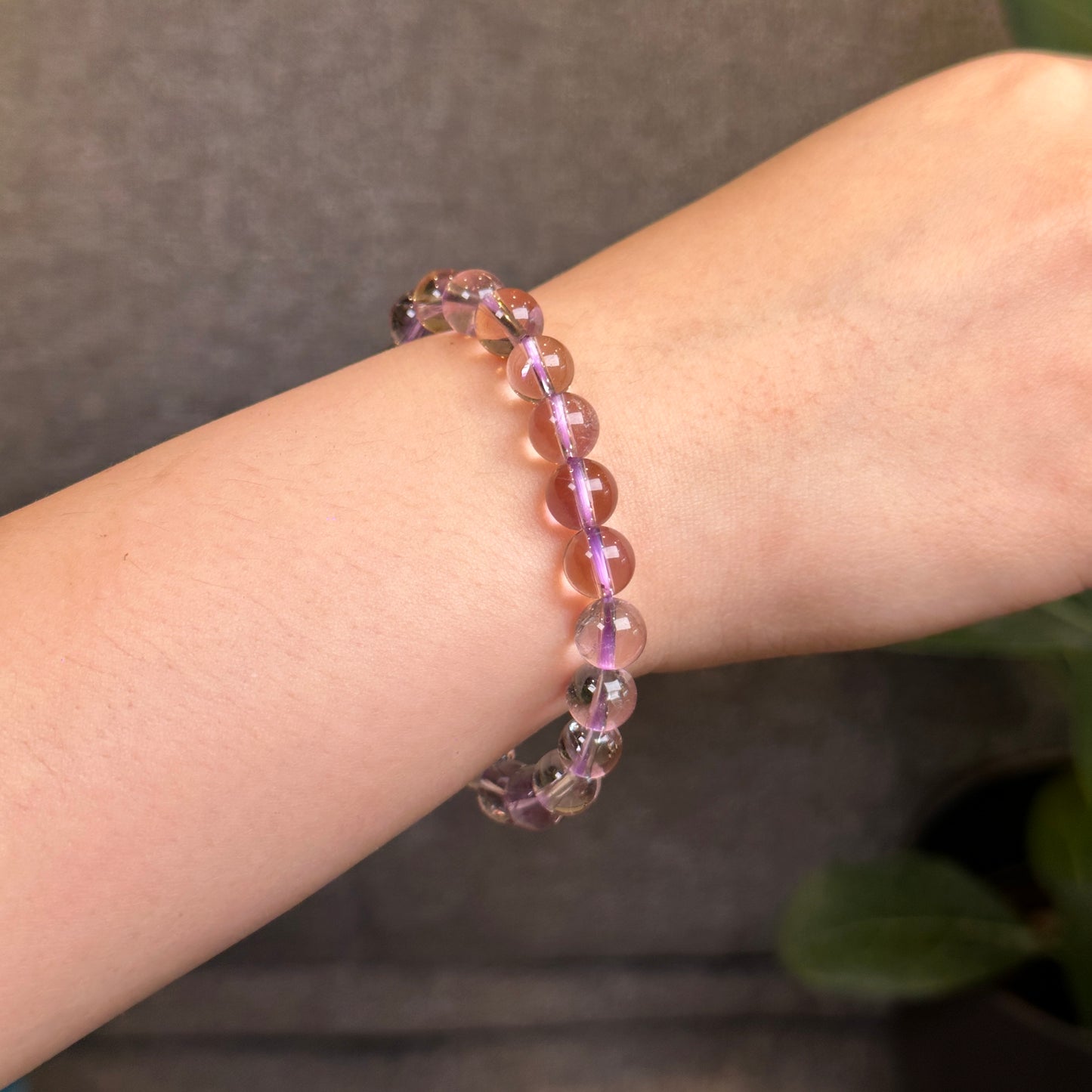 Natural Ametrine Bracelet Size 8 mm