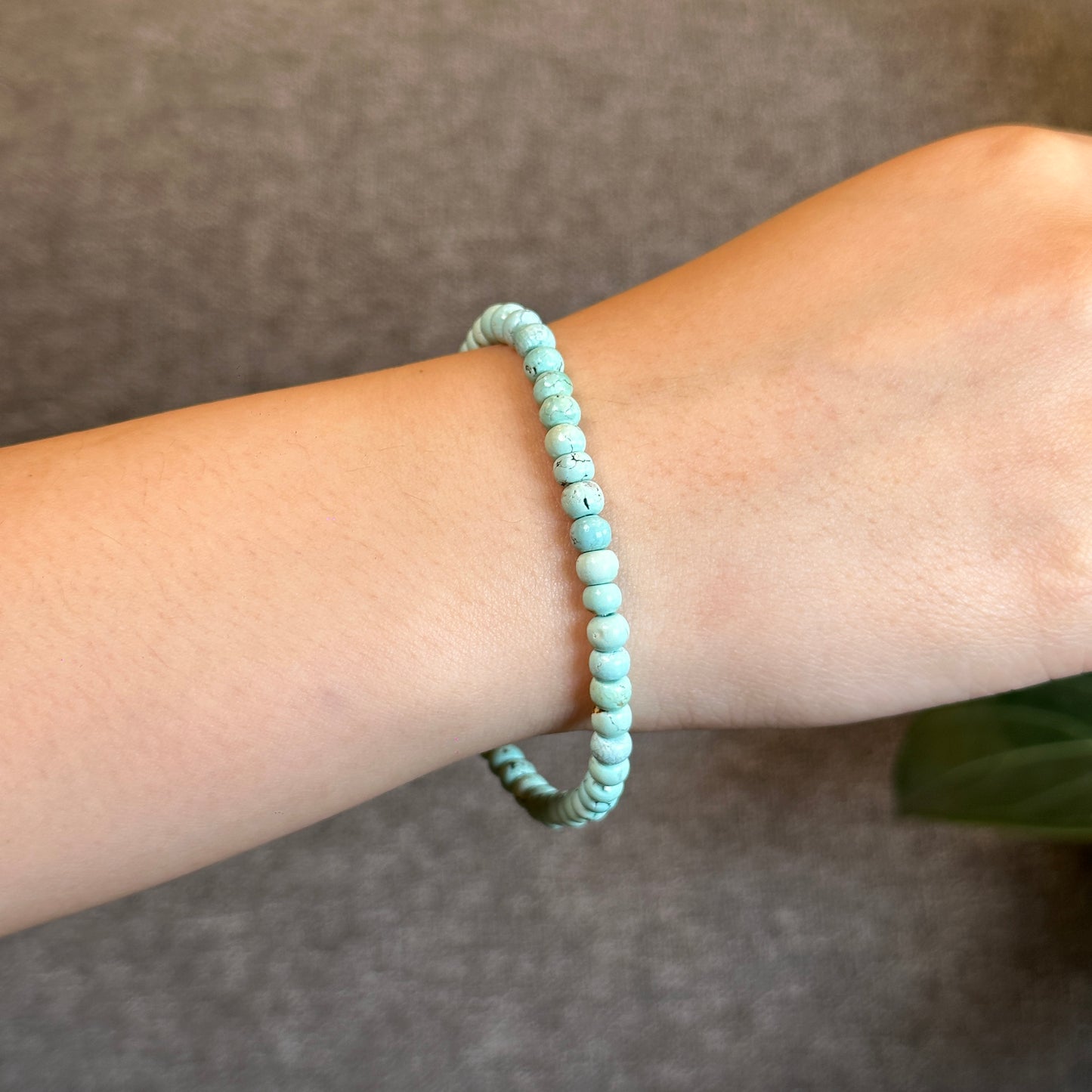 Natural Turquoise Bracelet Size 4.5 mm