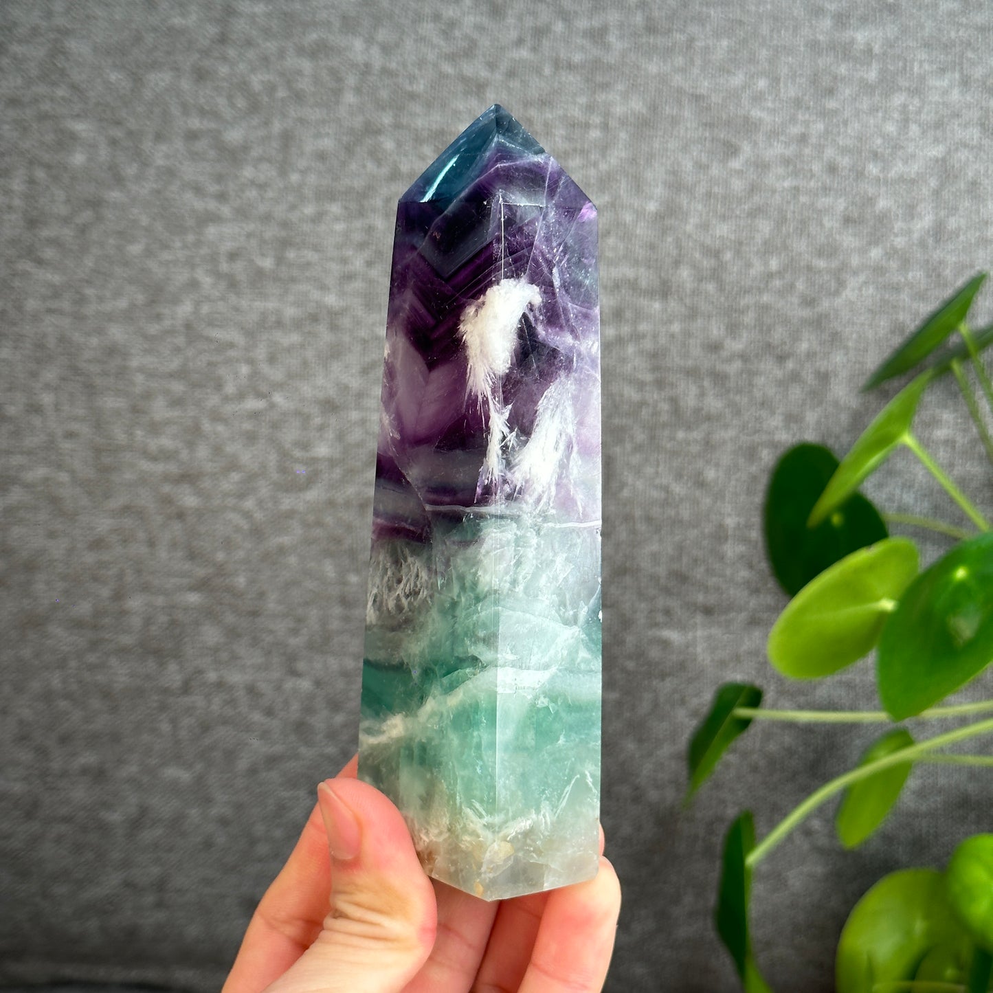 Natural Fluorite Tower