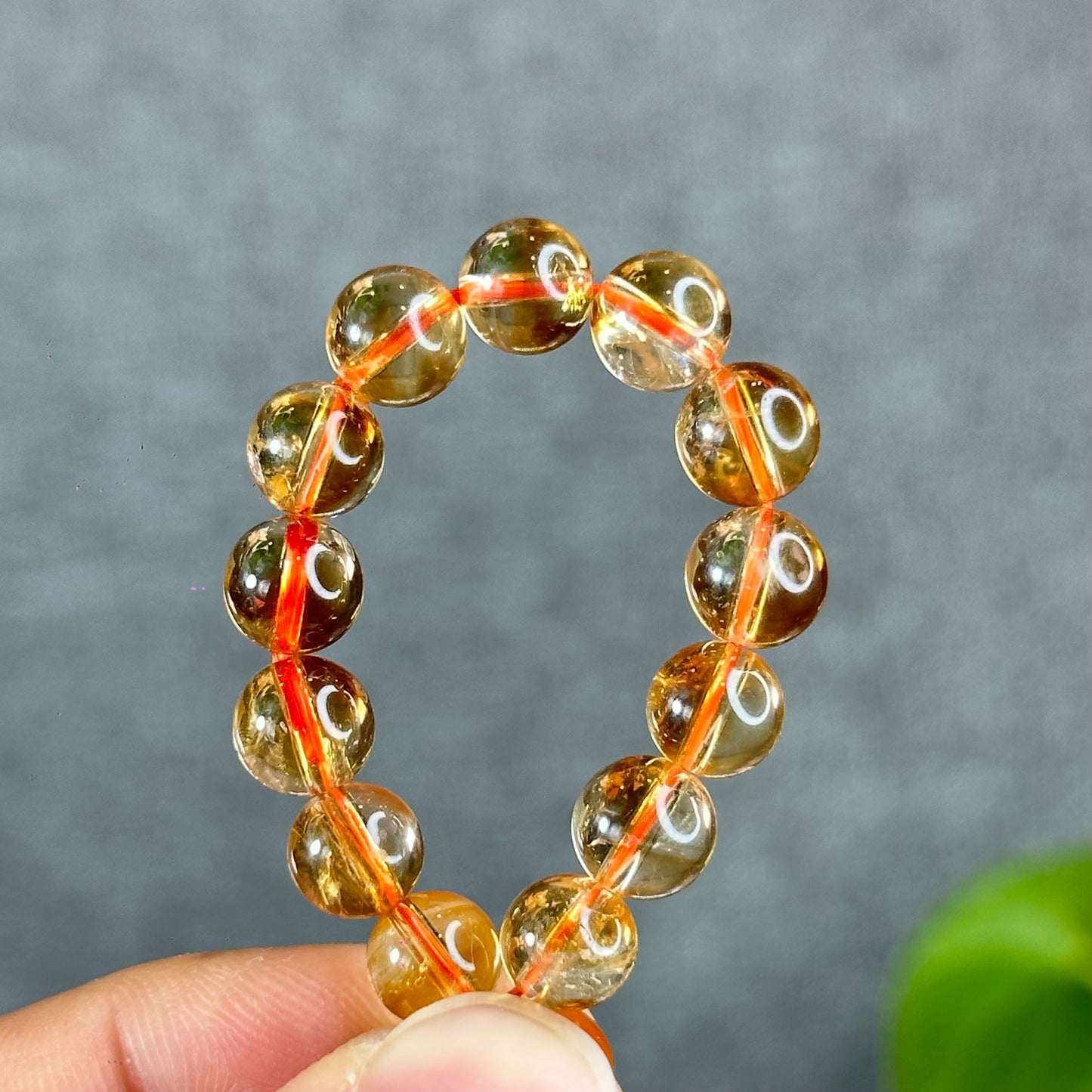 Natural Citrine Bracelet Size 7.5 mm