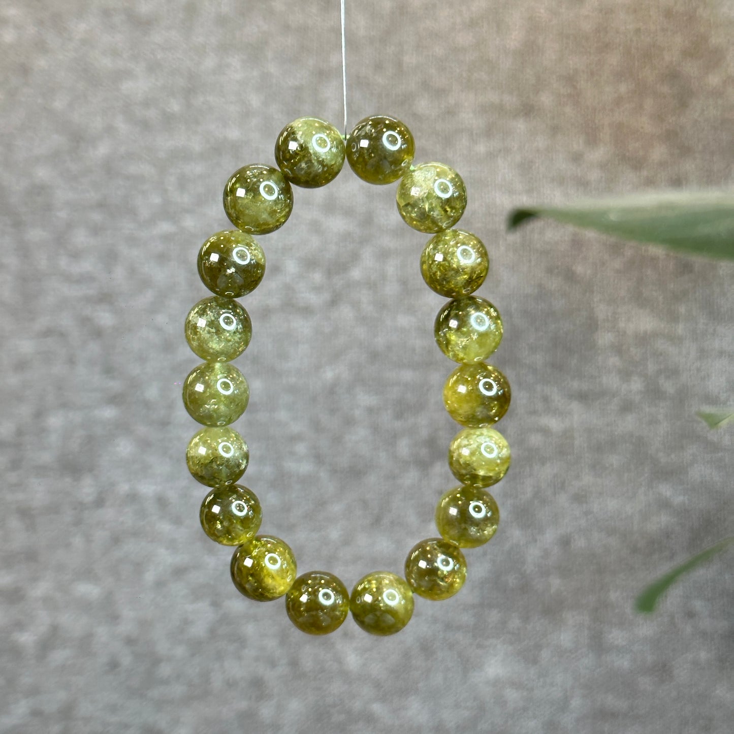 Natural Green Garnet Tsavorite Bracelet Size 11 mm