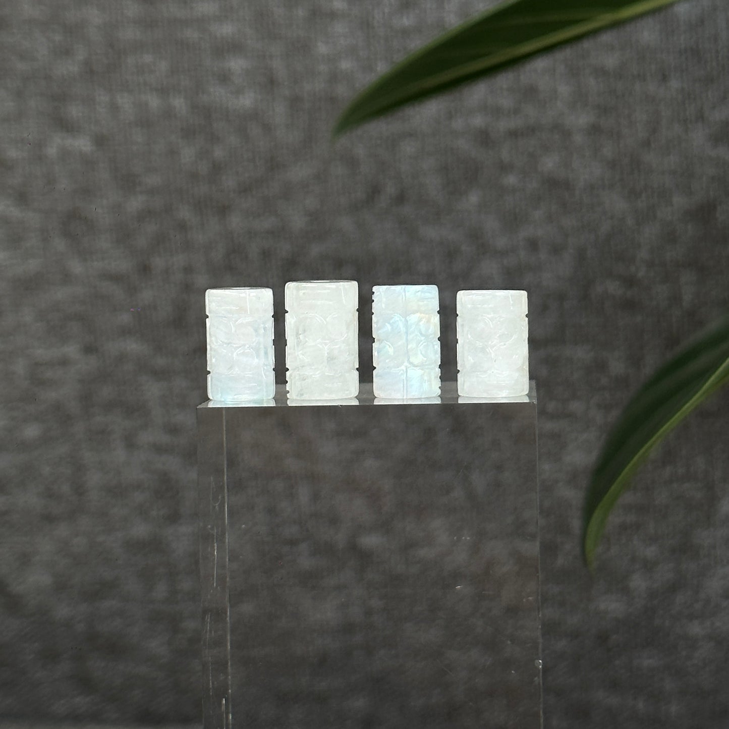 Lu Thong Natural Moonstone Charm