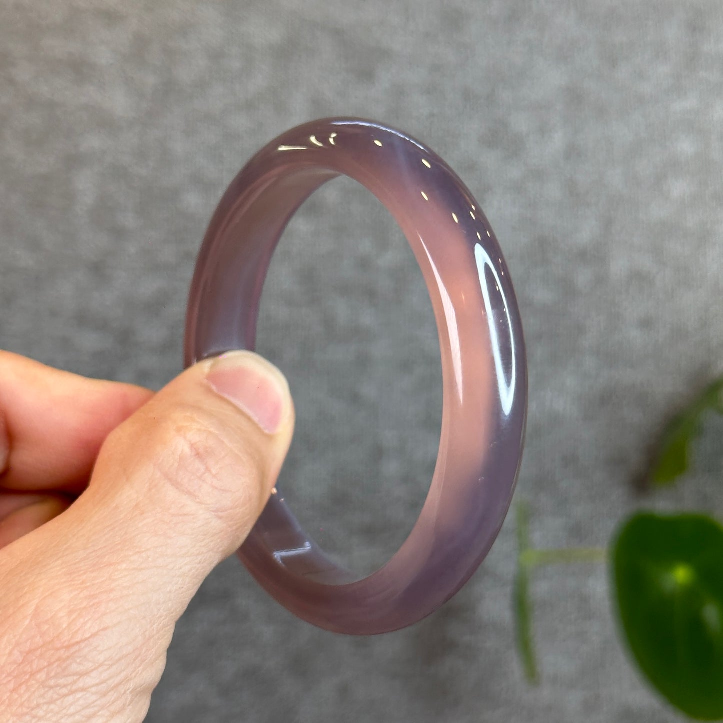 Bracelet Chacédoine Violette Taille 56,6 mm