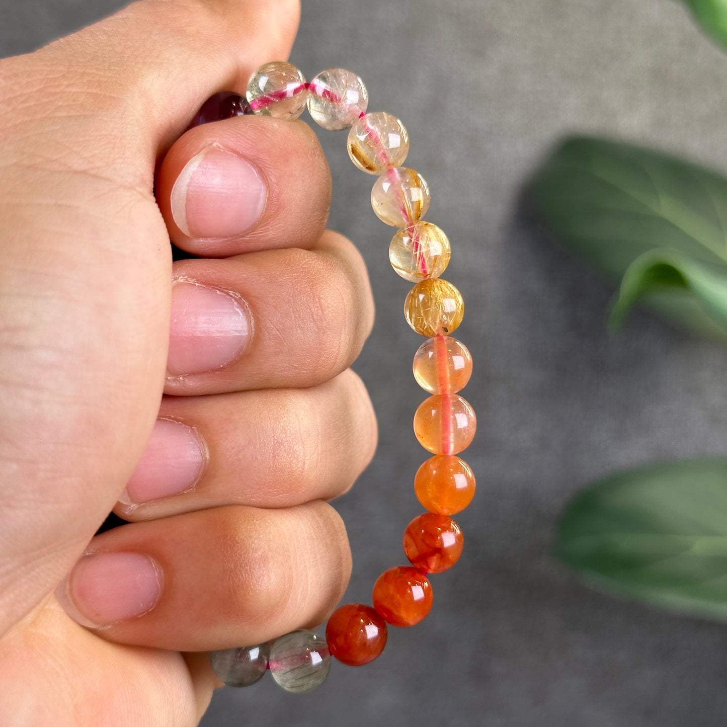 Rainbow Quartz Bracelet Size 7-8 mm