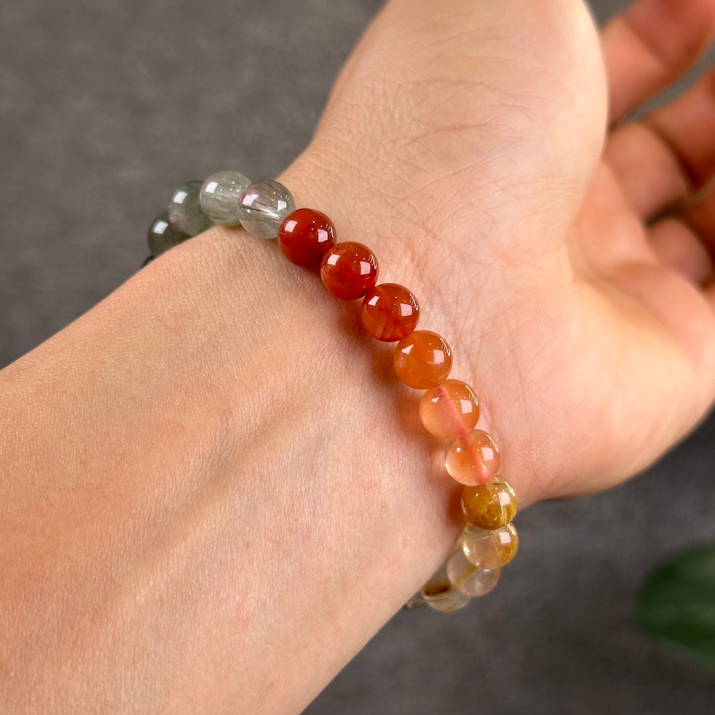 Rainbow Quartz Bracelet Size 7-8 mm