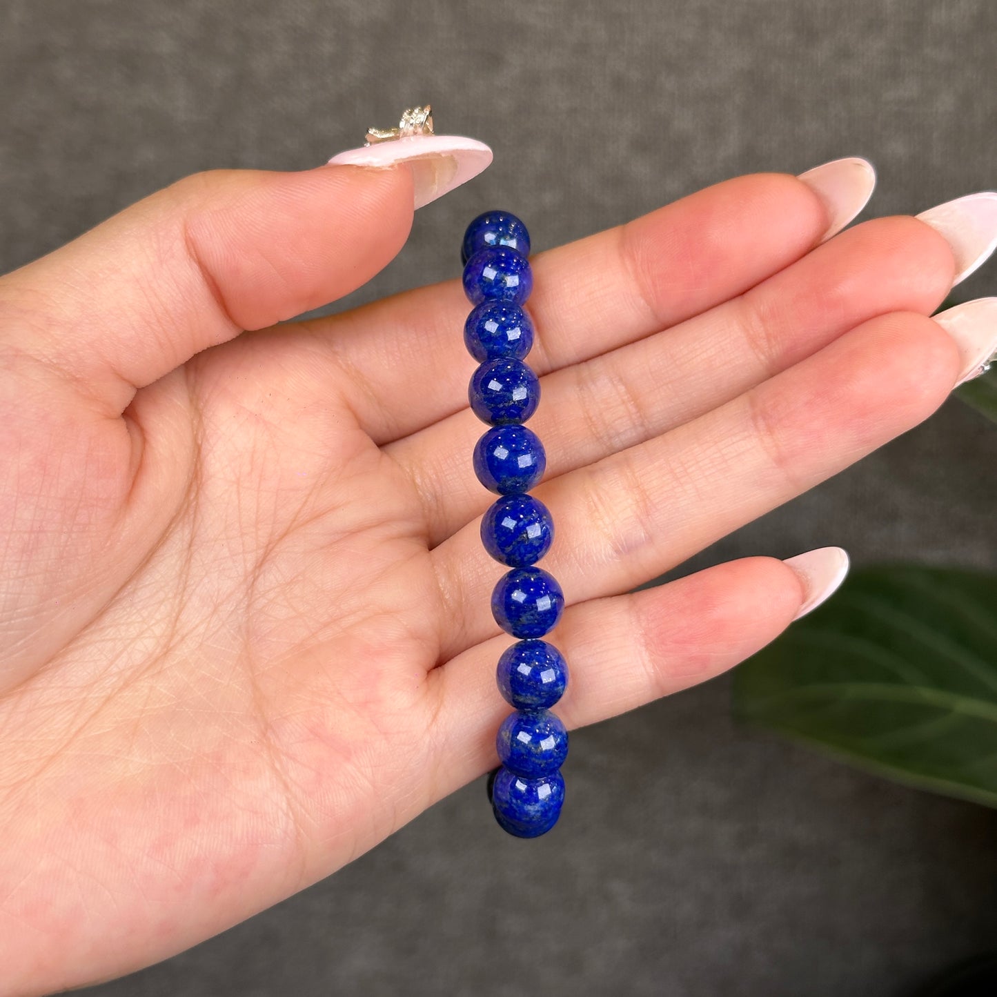 Natural Lapis Lazuli Bracelet Size 8 mm