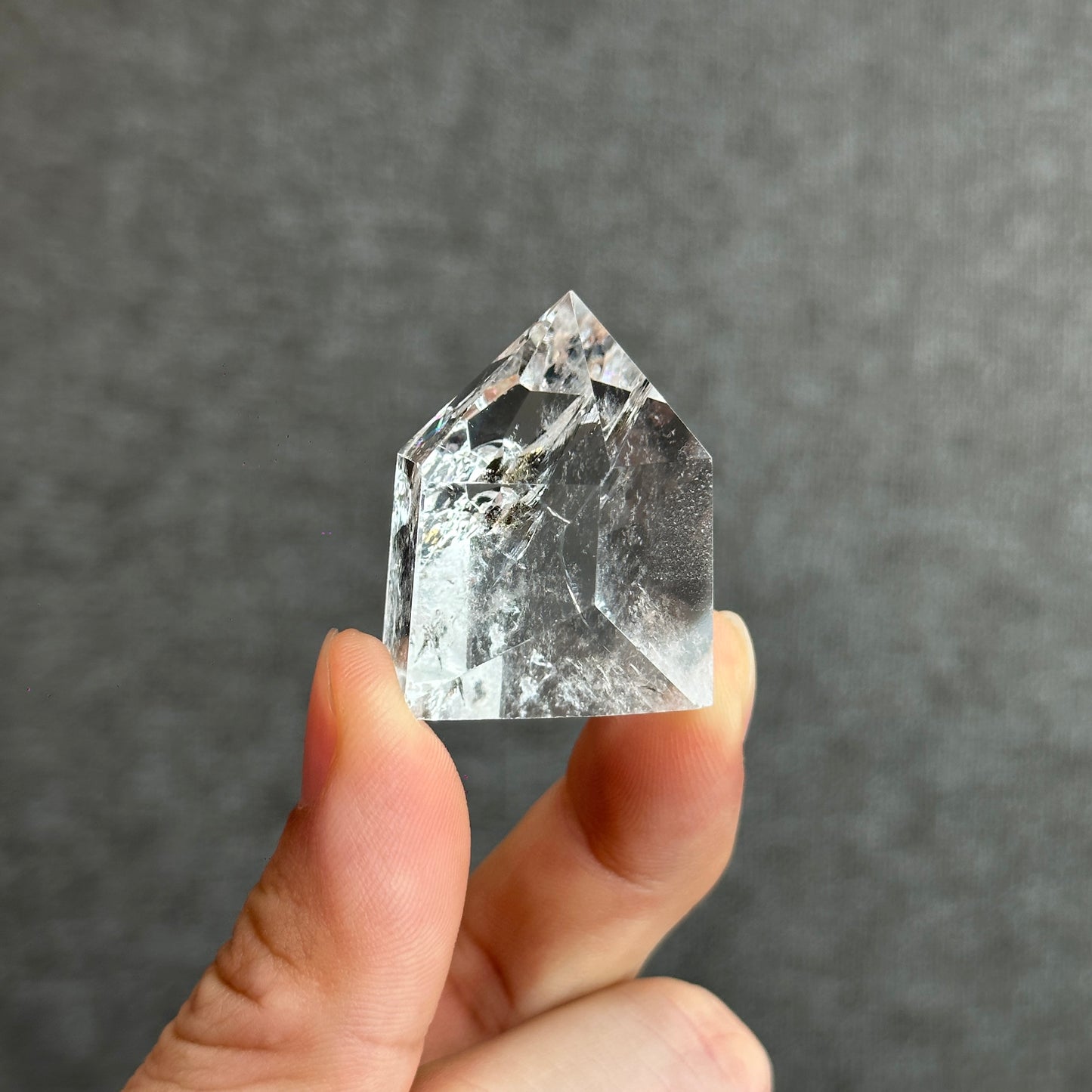 Natural Clear Quartz Tower