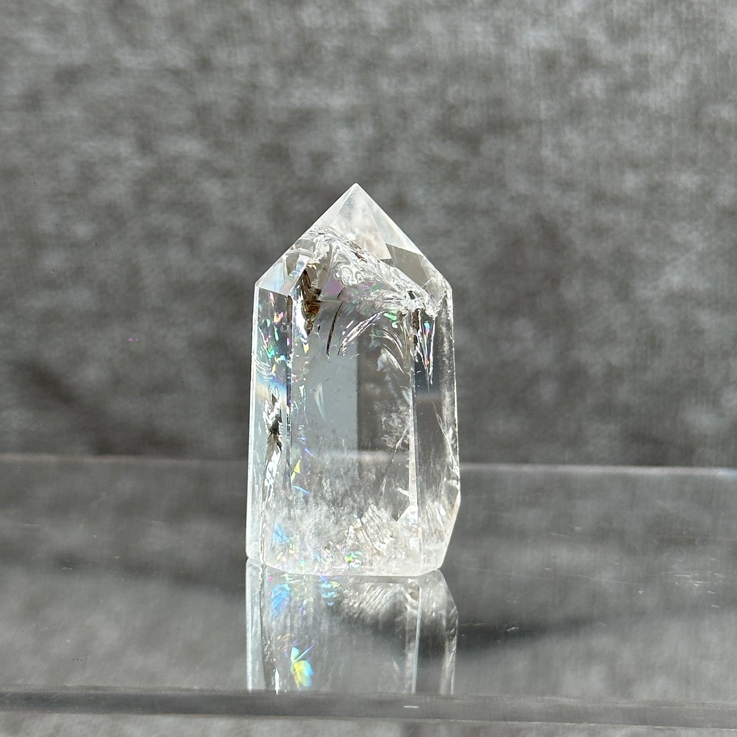 Natural Clear Quartz Tower