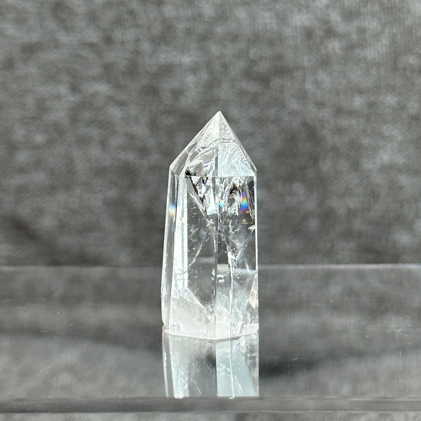 Natural Clear Quartz Tower