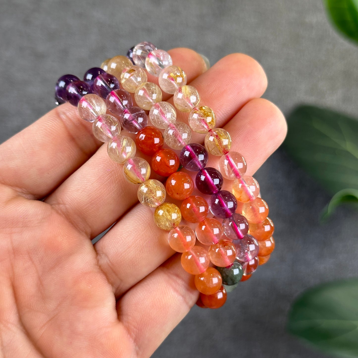 Rainbow Quartz Bracelet Size 7-8 mm