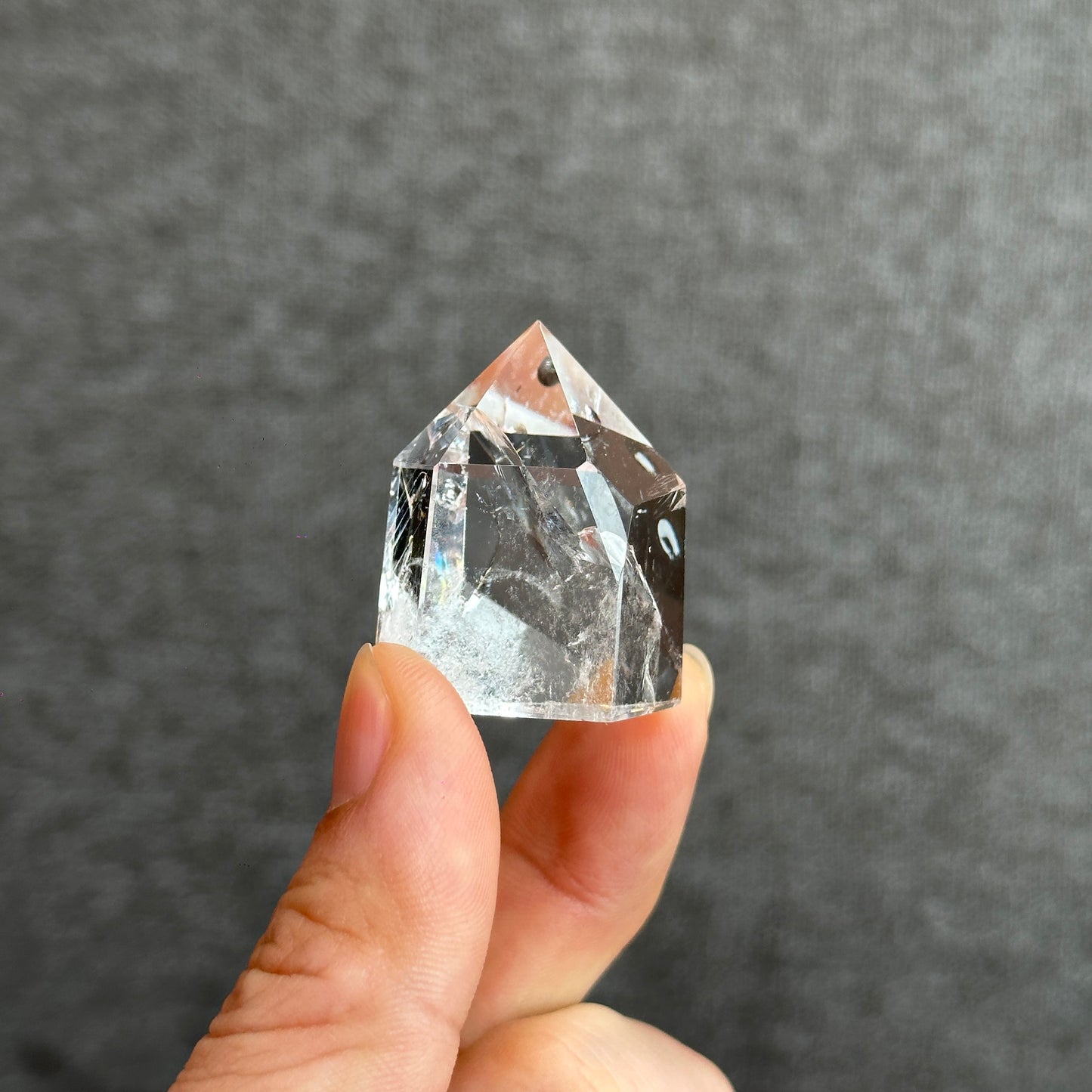 Natural Clear Quartz Tower