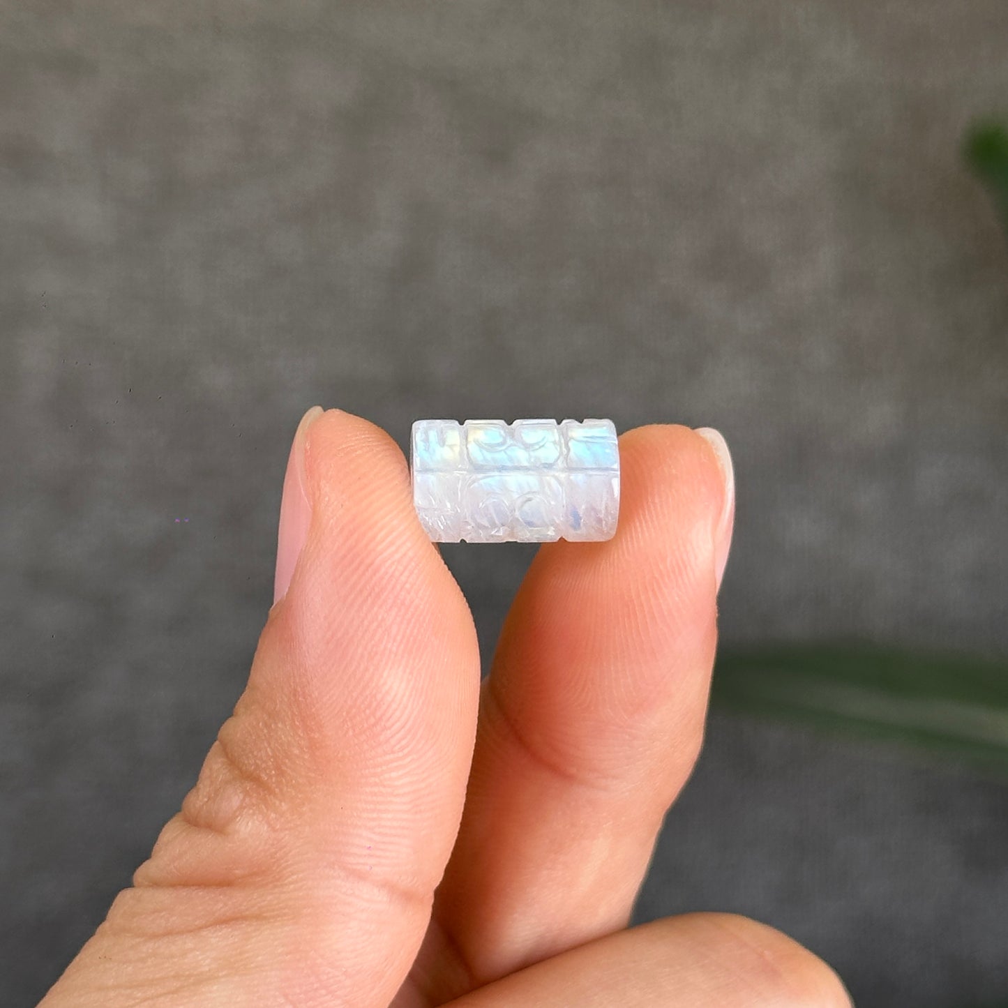 Lu Thong Natural Moonstone Charm