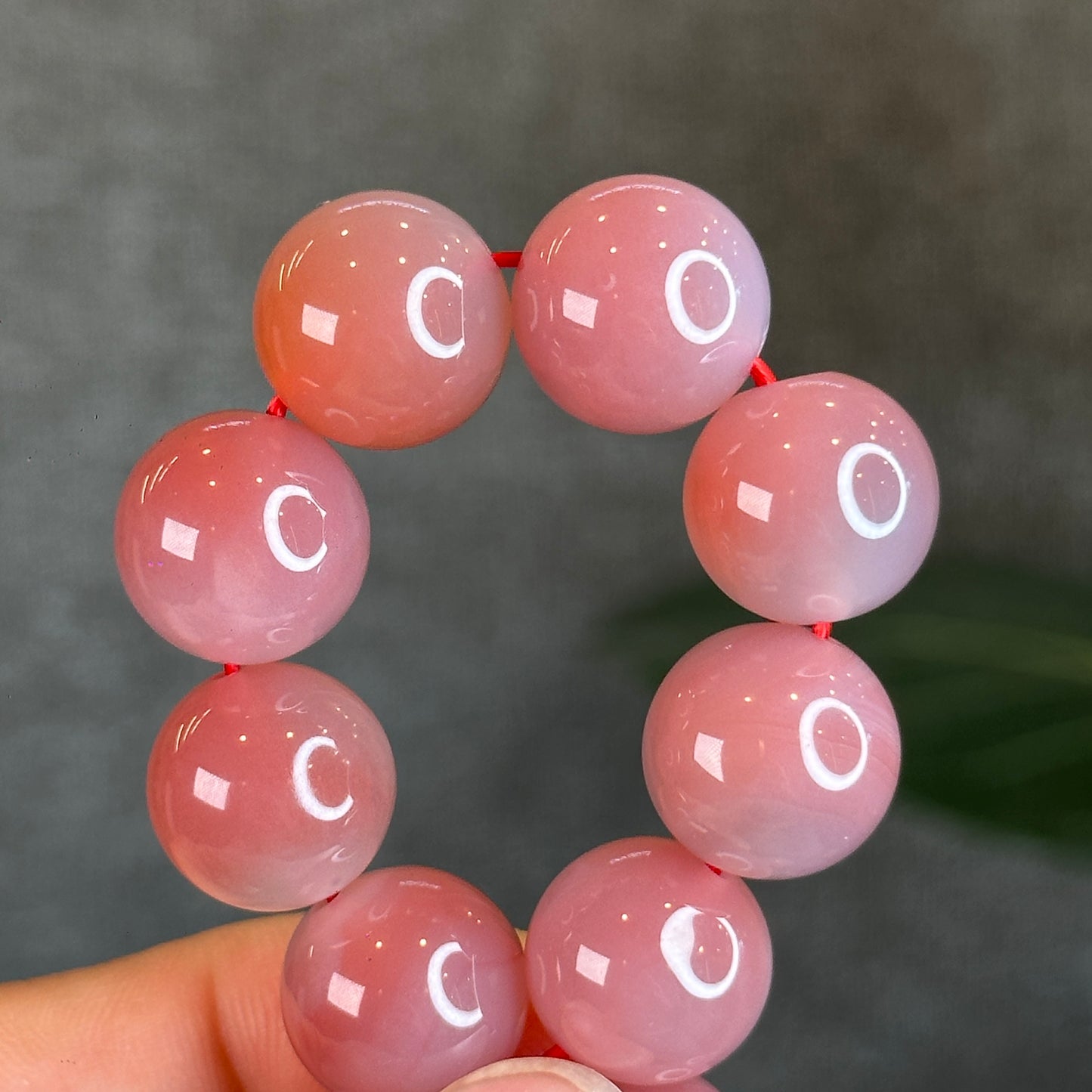 Bracelet en agate Yanyuan taille 12,5 mm