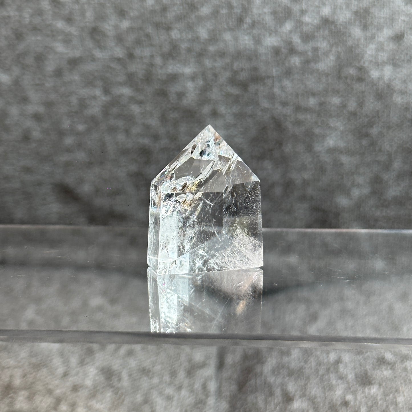 Natural Clear Quartz Tower
