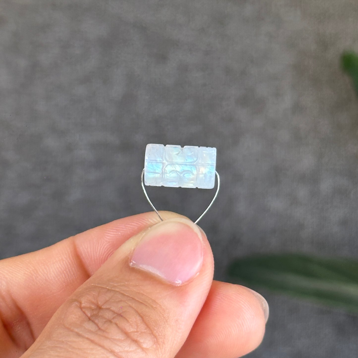Lu Thong Natural Moonstone Charm