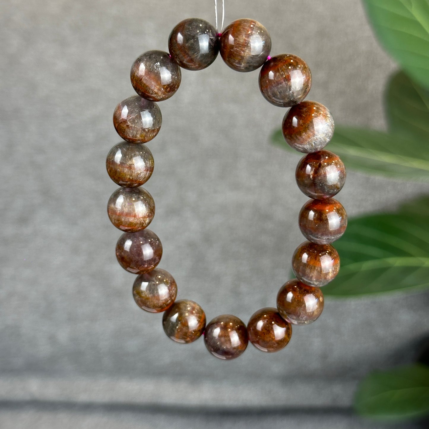 Natural Auralite Bracelet Size 12.4 mm