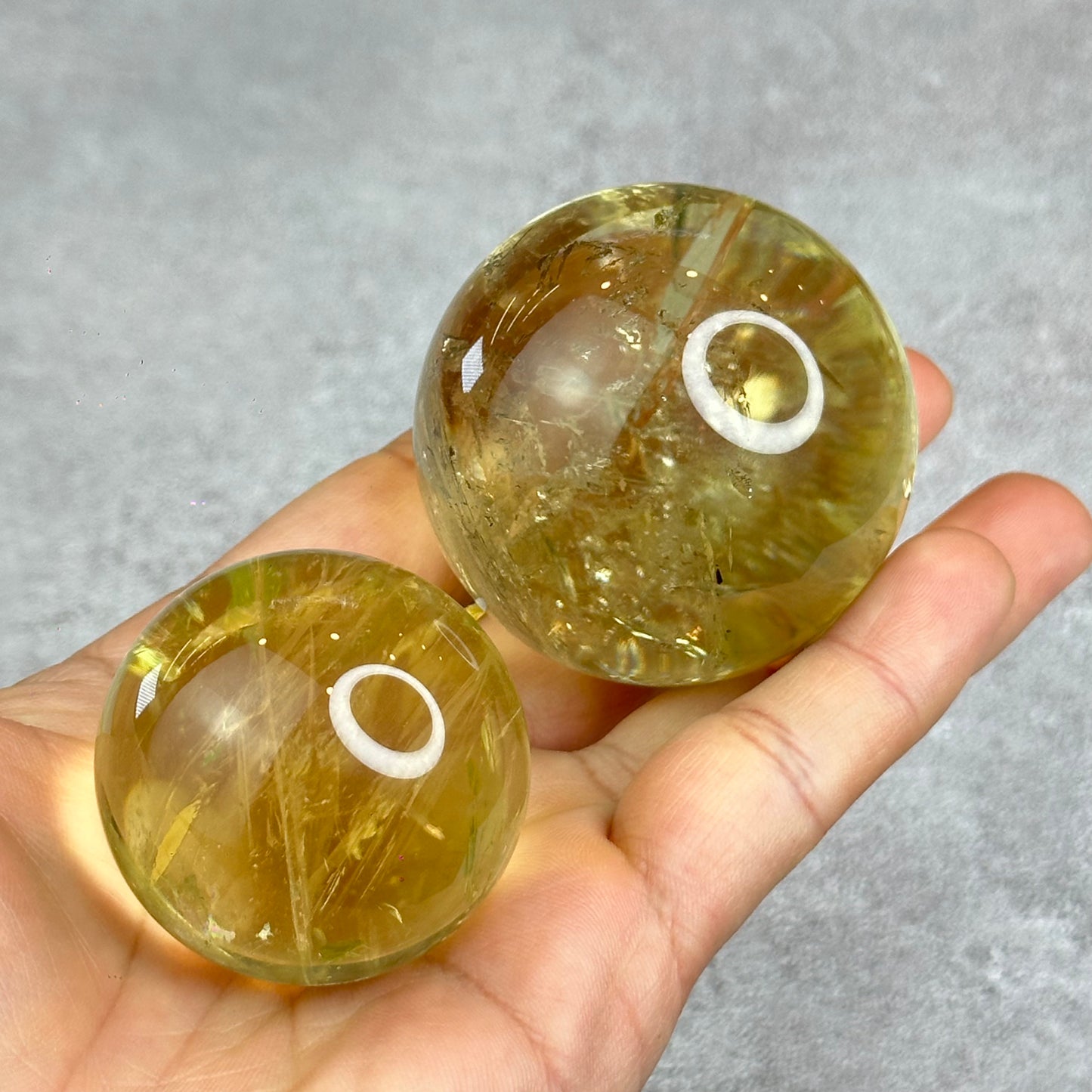 Natural Citrine Sphere
