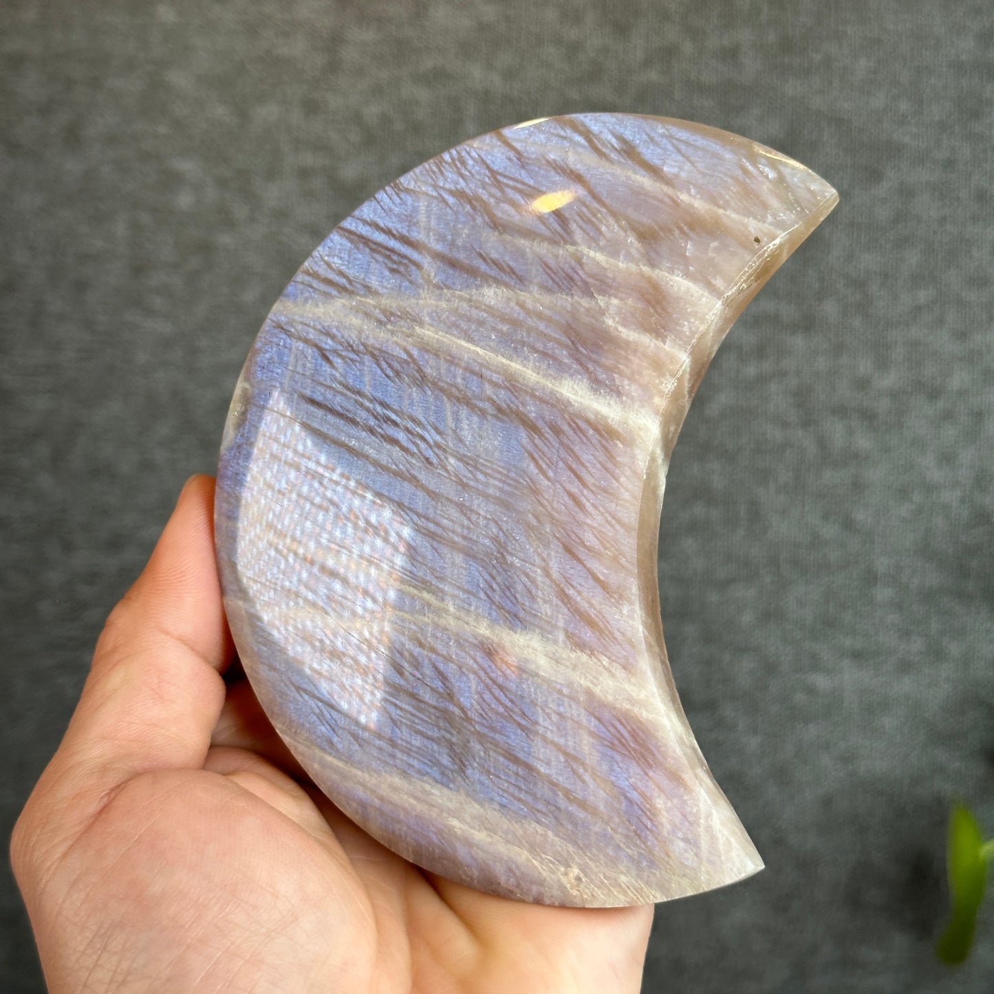 Natural Brown Moonstone Moon