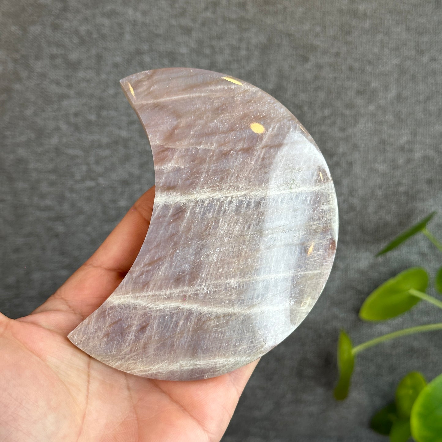 Natural Brown Moonstone Moon