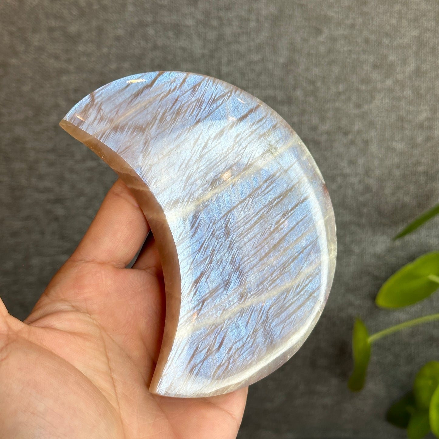Natural Brown Moonstone Moon