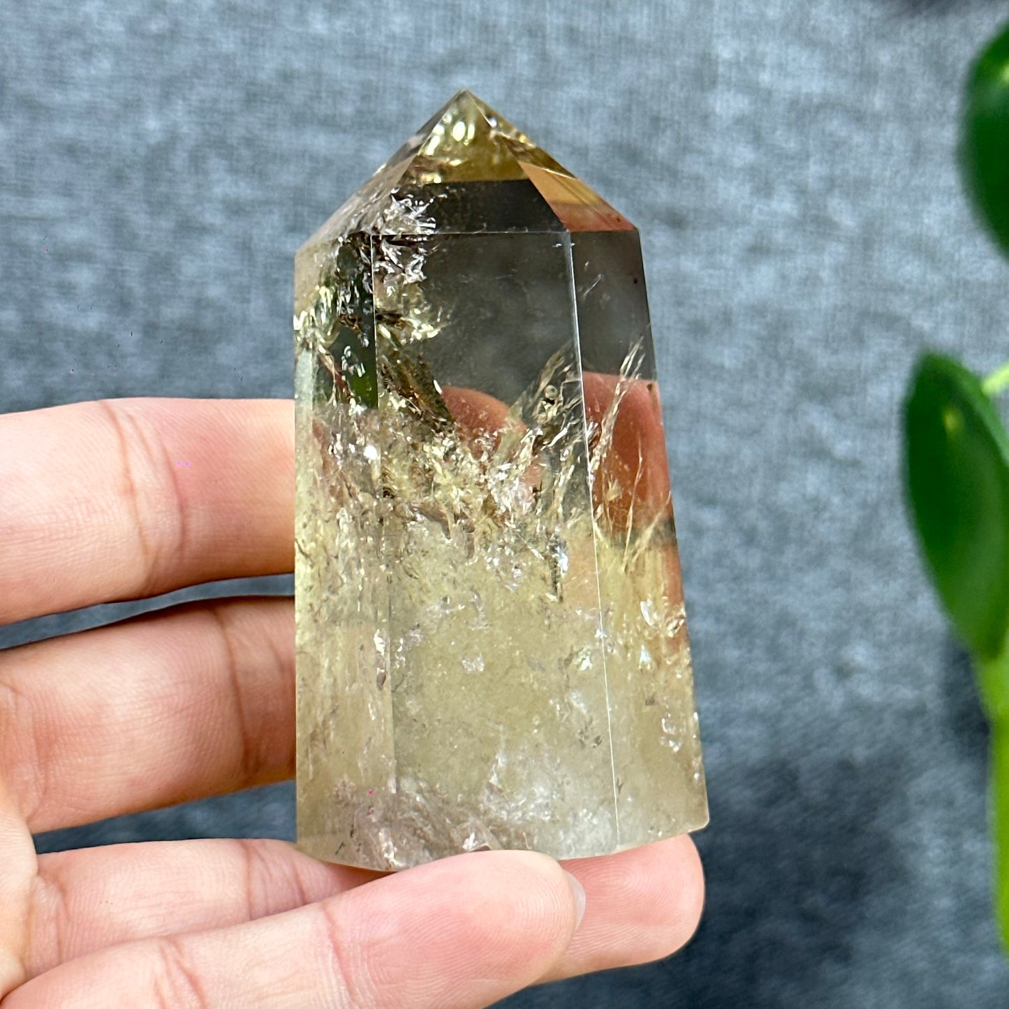 Natural Citrine Tower