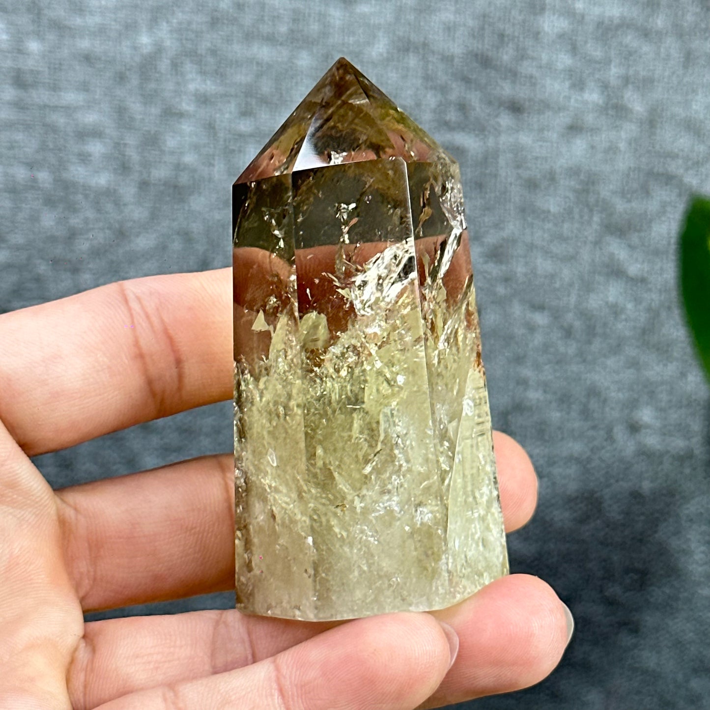 Natural Citrine Tower