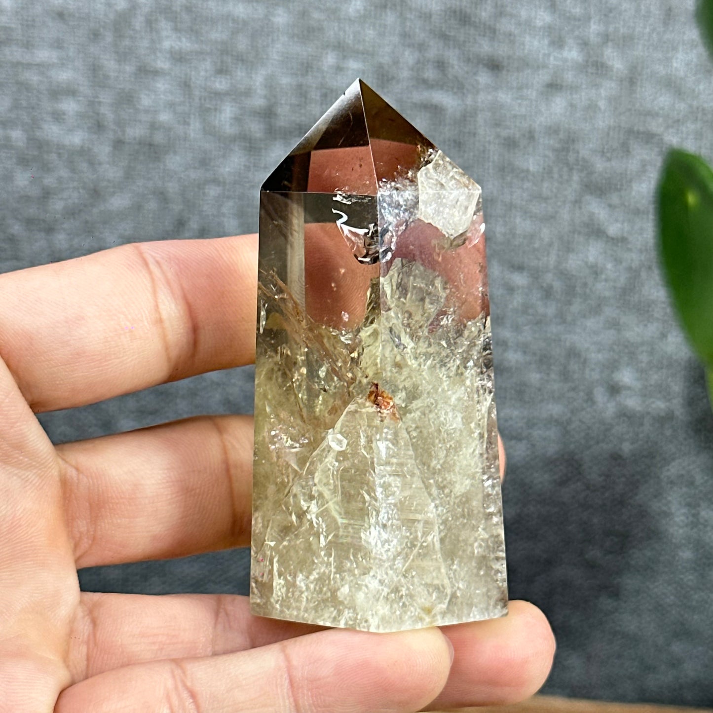 Natural Citrine Tower